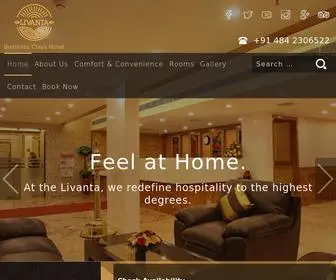 Hotellivanta.com(Business Class Hotel) Screenshot