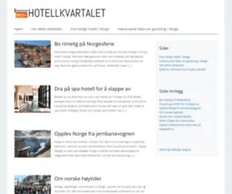 Hotellkvartalet.no(Hotellkvartalet) Screenshot