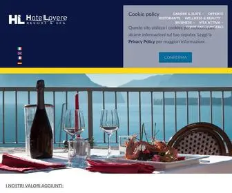 Hotellovere.it(Hotel Lovere) Screenshot