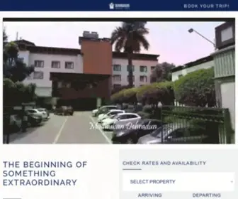 Hotelmadhuban.com(Main Page) Screenshot