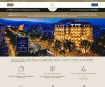 Hotelmajestic.es(Majestic Hotel & Spa Barcelona) Screenshot