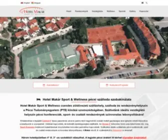 Hotelmakar.hu(Hotel Makár Sport & Wellness) Screenshot