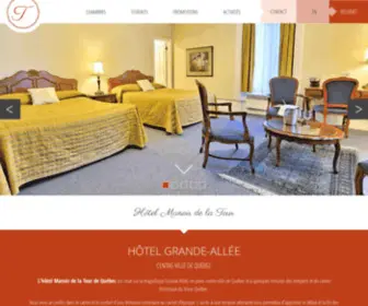 Hotelmanoirdelatour.com(Hotelmanoirdelatour) Screenshot