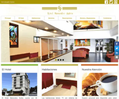 Hotelmaracaibosuites.com.ve(HOTEL MARACAIBO SUITES) Screenshot