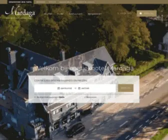 Hotelmardaga.be(Al meer dan 110 jaar) Screenshot