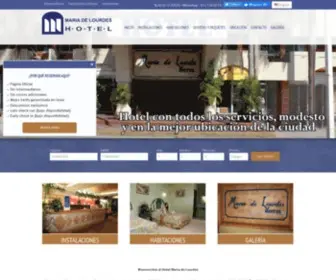 Hotelmariadelourdes.com(Hotel Maria de Lourdes Cancún) Screenshot