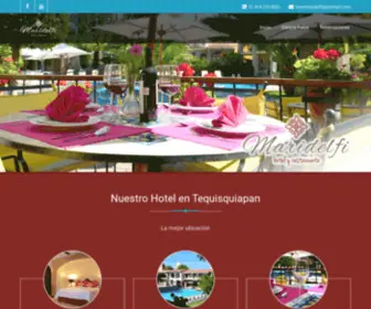 Hotelmaridelfi.com(Hotel Maridelfi) Screenshot