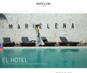 Hotelmarielena4C.mx(Cuatro Ciénegas) Screenshot