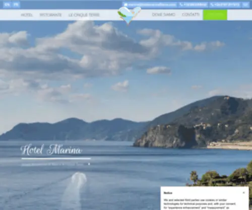Hotelmarina5Terre.it(Hotel Marina di Monterosso al Mare Cinque Terre) Screenshot