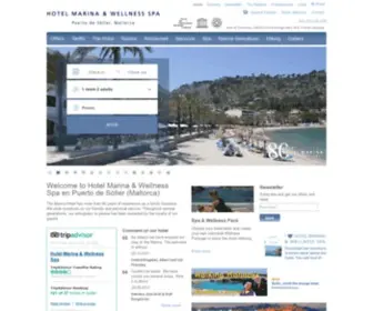 Hotelmarinasoller.com(Hotel Marina & Apartments Marina) Screenshot