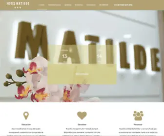 Hotelmatildelaspalmas.com(Hotel Matilde) Screenshot