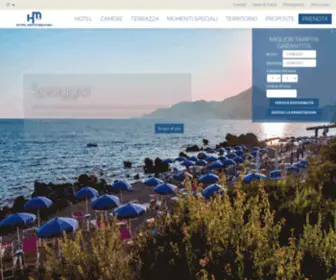 Hotelmed.it(Hotel Mediterraneo Sapri) Screenshot