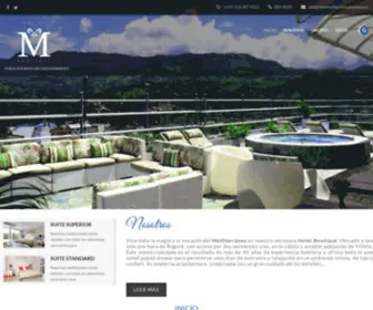 Hotelmediterraneoboutique.com(Hotel Mediterráneo) Screenshot