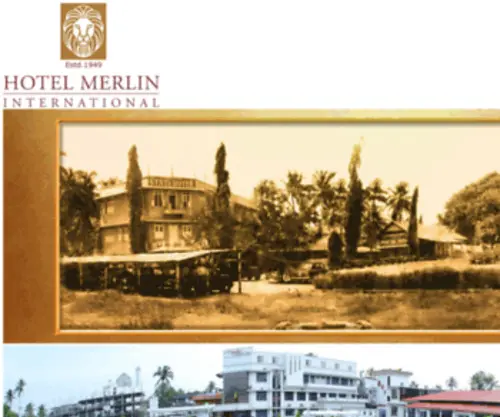 Hotelmerlin.in(Hotel Merlin International) Screenshot