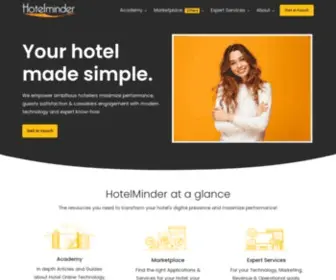 Hotelminder.com(Hotel Management & Marketing Agency) Screenshot