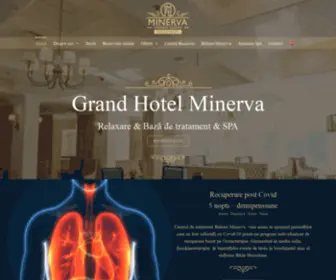 Hotelminerva.ro(Băile Herculane) Screenshot