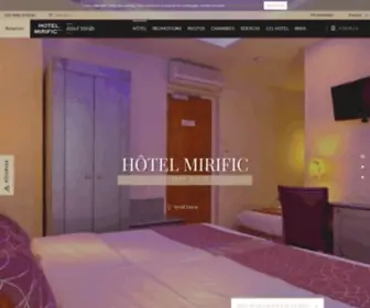 HotelmirificParis.com(Hôtel Mirific à Paris ) Screenshot