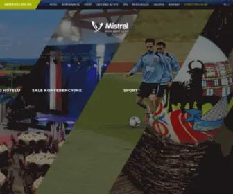 Hotelmistralsport.pl(Kaszuby woj) Screenshot