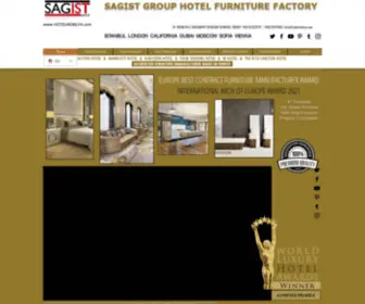 Hotelmobilya.com(SAGIST GROUP LUXURY FURNITURE FACTORY) Screenshot