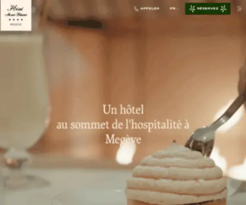 Hotelmontblanc.com(Hotel Mont) Screenshot