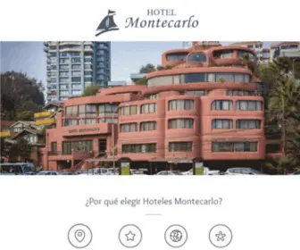 Hotelmontecarlo.cl(Hotel Montecarlo) Screenshot