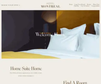 Hotelmontreal.co.nz(Hotel Montreal) Screenshot