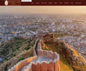 Hotelmoonlightpalace.com(Jaipur hotels) Screenshot