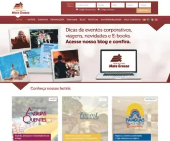 Hotelmt.com.br(Rede de Hotéis Mato Grosso) Screenshot