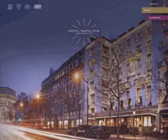 Hotelnapoleon.com(Hôtel Napoléon) Screenshot