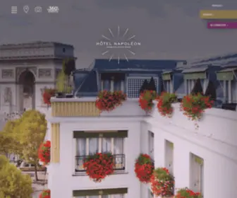 Hotelnapoleonparis.com(WordPress) Screenshot