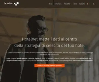 Hotelnet.biz(Soluzioni, Formazione, Servizi e Consulenza per Hotel) Screenshot