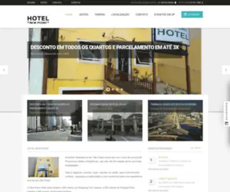 Hotelnewpoint.com.br(Hotel New Point) Screenshot