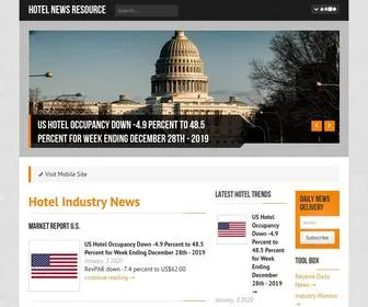 Hotelnewsresource.com(Hotel News Resource) Screenshot