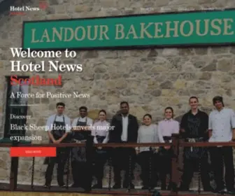 Hotelnews.scot(Hotel News Scotland) Screenshot