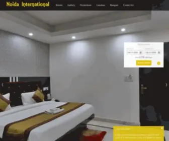 Hotelnoidainternational.com(Hotel Noida International) Screenshot