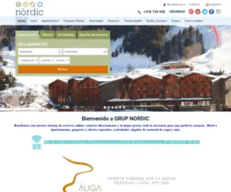 Hotelnordic.com(Hotel Nòrdic) Screenshot