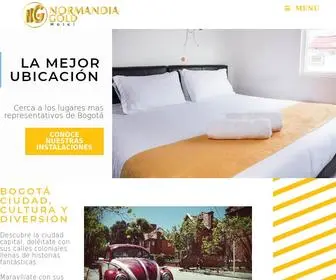 Hotelnormandiagold.com(Excelentes habitaciones y ambiente familiar) Screenshot