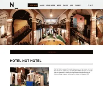 Hotelnothotel.com(Hotelnothotel) Screenshot