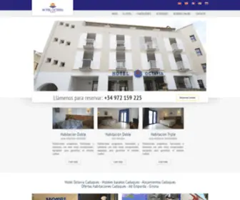 Hoteloctavia.es(Hotel Octavia Cadaques) Screenshot