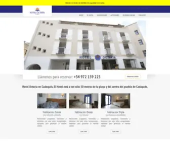 Hoteloctavia.eu(Hotel Octavia en cadaques alojamiento de port lligat alt emporda girona) Screenshot