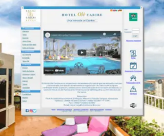 Hotelolecaribe.com(Hotel Olé Caribe) Screenshot