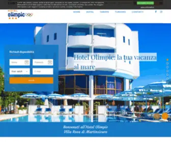 Hotelolimpic.it(Hotel Martinsicuro) Screenshot