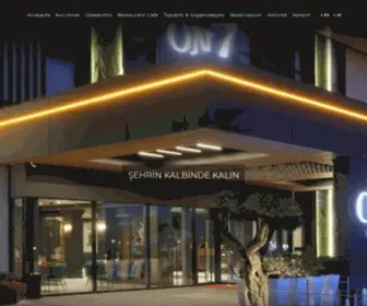 Hotelon7.com(Sakarya Hotel On7) Screenshot