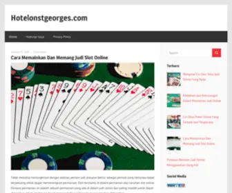 Hotelonstgeorges.com(Hotelonstgeorges) Screenshot