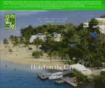 Hotelonthecay.com(Hotel on the Cay St) Screenshot