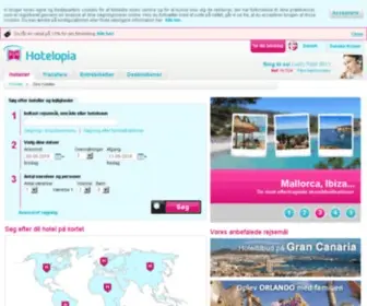 Hotelopia.dk(Billige hoteller) Screenshot