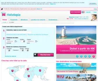 Hotelopia.fr(Hôtels) Screenshot