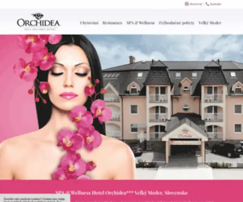 Hotelorchidea.cz(Hotelorchidea) Screenshot