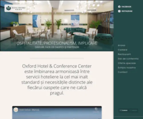 Hoteloxford.ro(Cazare Hotel de Lux in Mamaia Nord) Screenshot