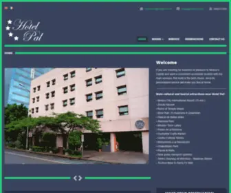 Hotelpal.com.mx(Hotel y Villas Pal) Screenshot